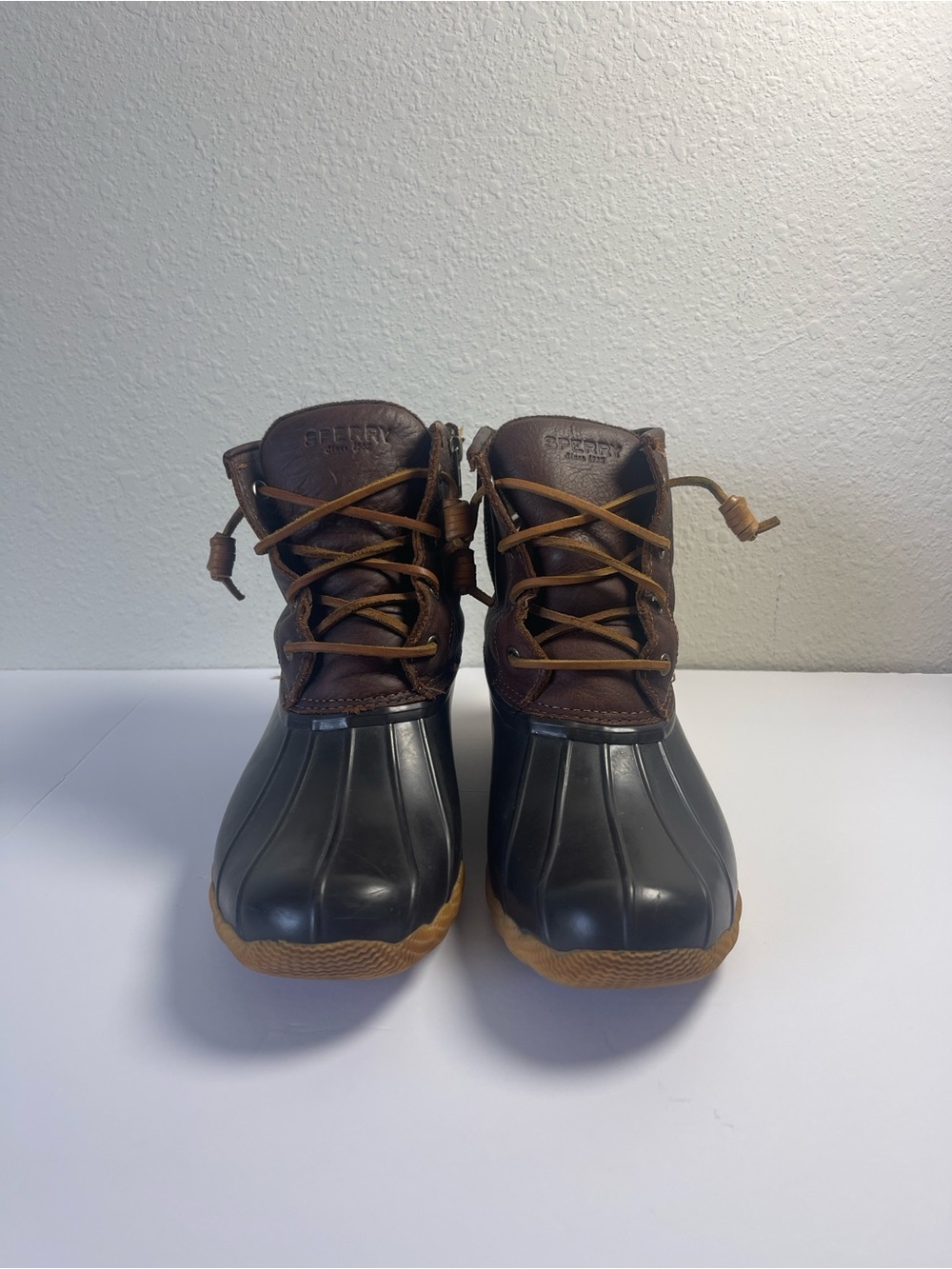 Sperry Saltwater Duck Boots Dark Brown US Women’s Size 9